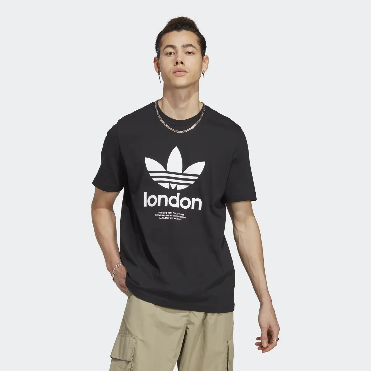 Adidas T-shirt Icone London City Originals. 2