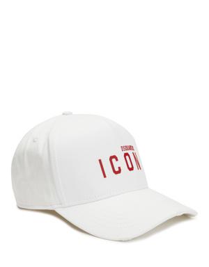 Beyaz Logolu Erkek Şapka