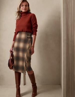 Stella Blanket Skirt brown