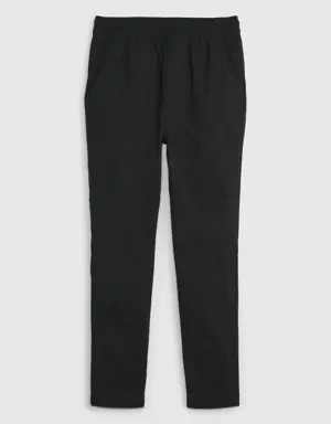 Kids Recycled Hybrid Pull-On Pants black