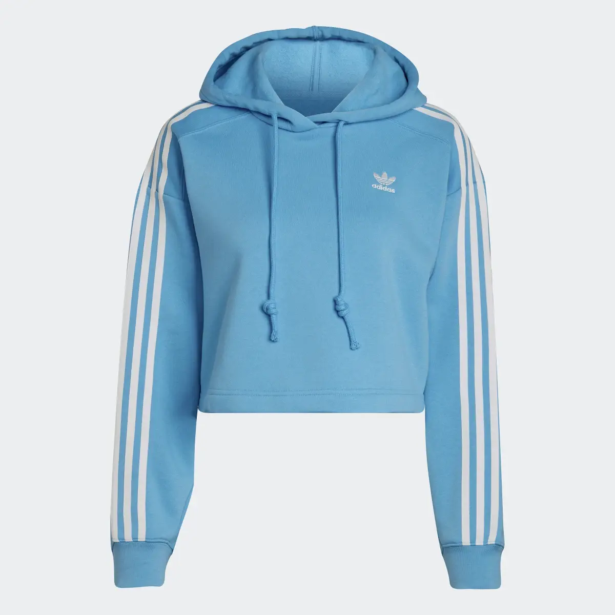 Adidas Adicolor Classics Cropped Hoodie. 1