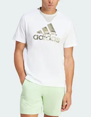 Adidas T-shirt graphique Camo Badge of Sport