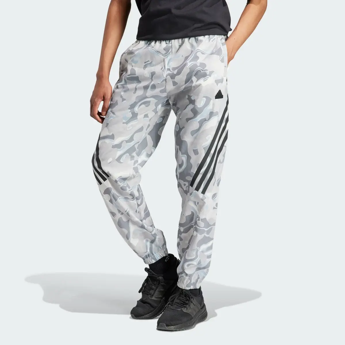 Adidas Future Icons Allover Print Pants. 1