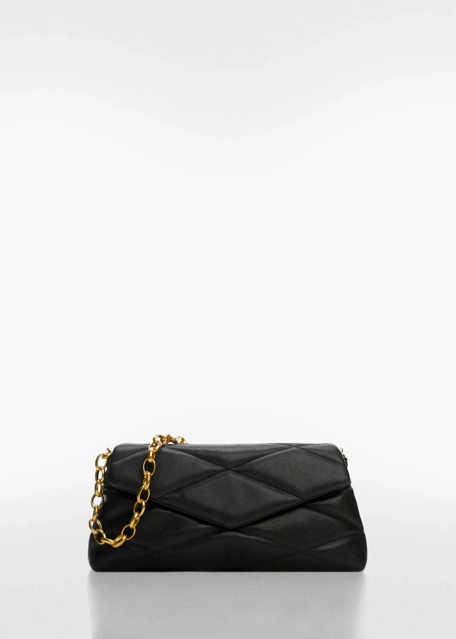 Mango Quilted bag with chain handle. 1