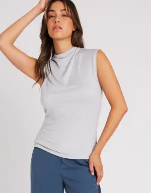 Belmont Brushed Sleeveless Top