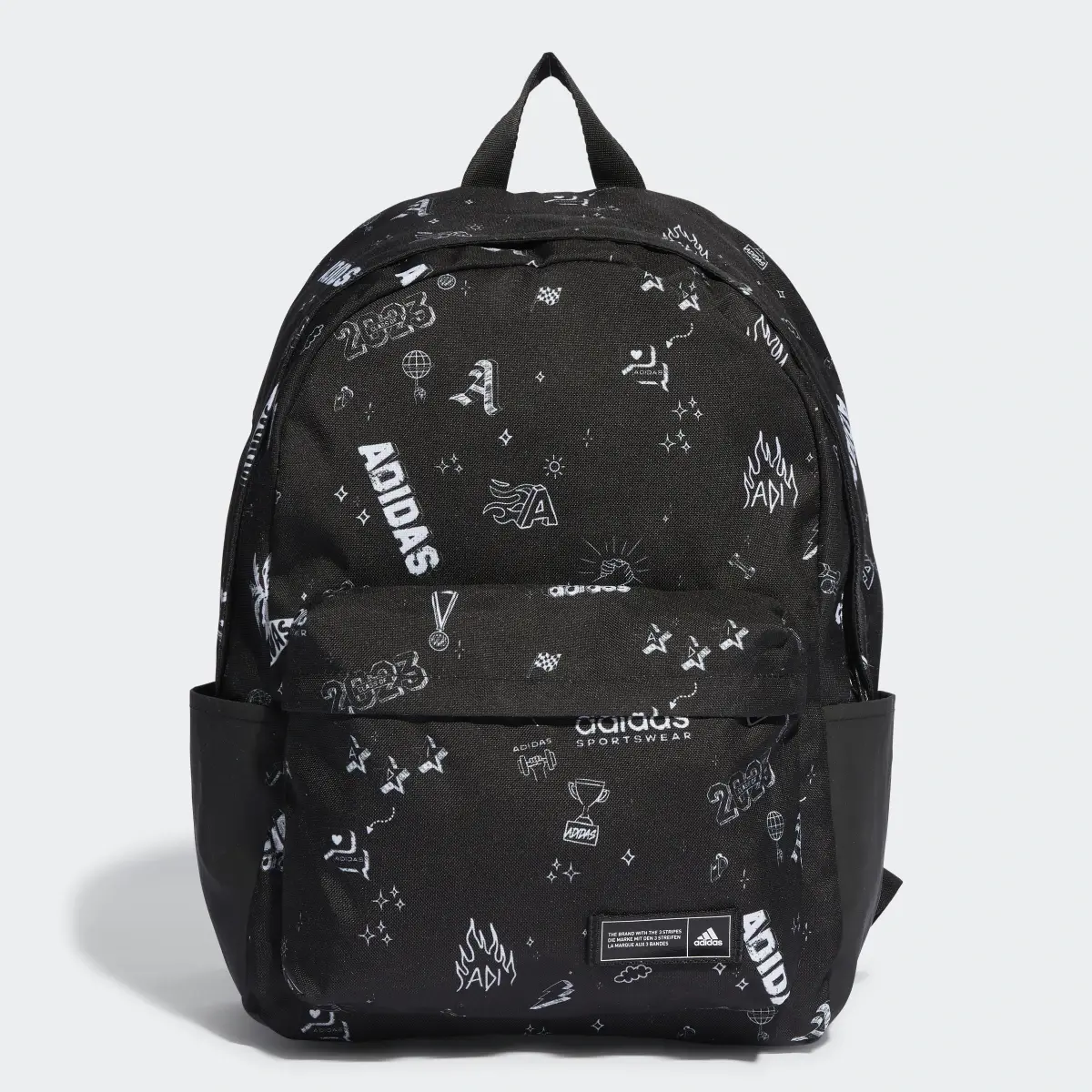 Adidas Classic Graphic Backpack. 1