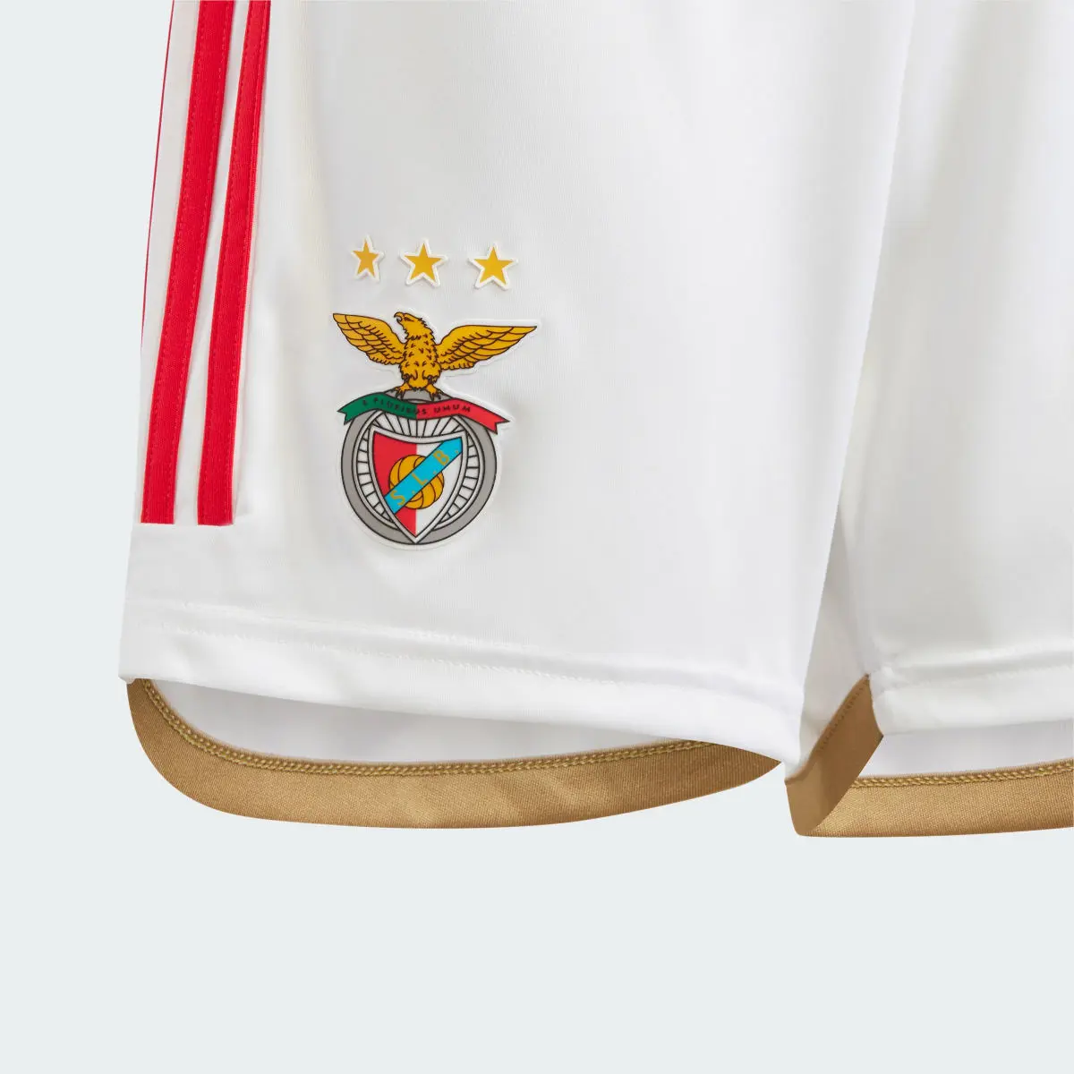 Adidas Benfica 23/24 Home Shorts Kids. 3