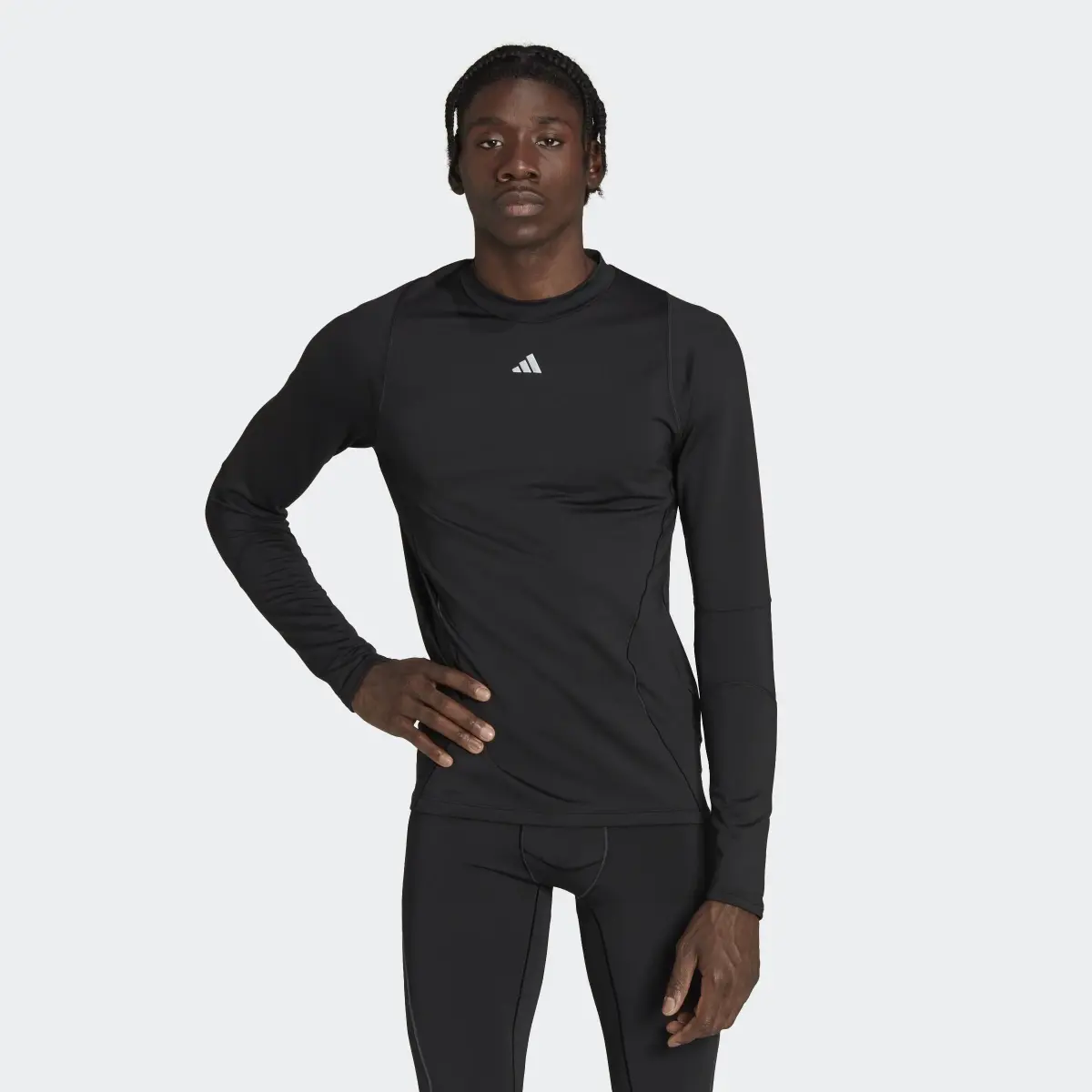 Adidas Techfit COLD.RDY Training Long-Sleeve Top. 2