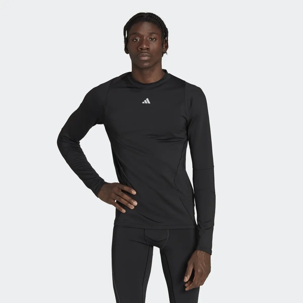 Adidas Techfit COLD.RDY Training Long Sleeve Tee. 2