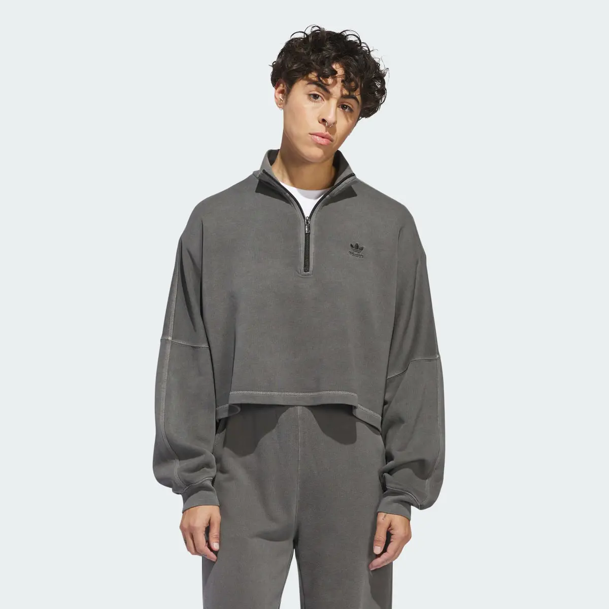 Adidas Essentials+ Sweatshirt. 2