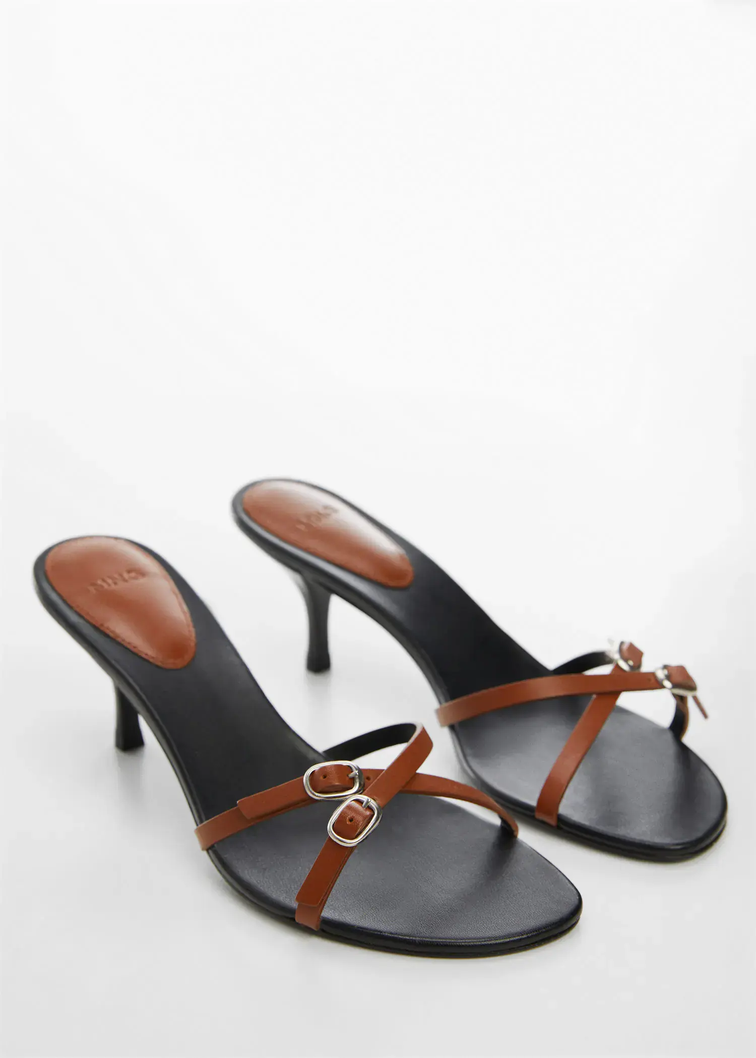 Mango Leather straps sandals. 2