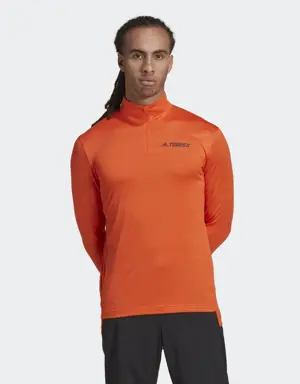 Adidas Terrex Multi Half-Zip Long-Sleeve Top. 2