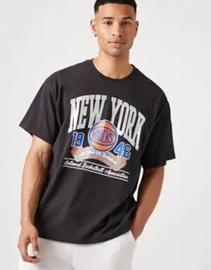 Forever 21 New York City Knicks Graphic Tee Black/Multi