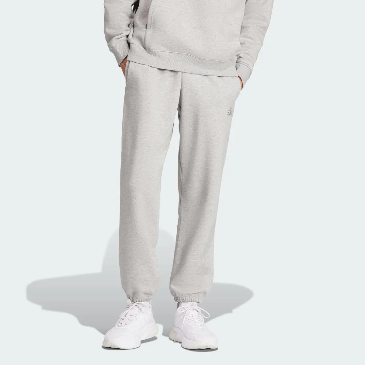 Adidas ALL SZN Fleece Graphic Pants. 1