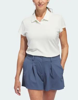 Go-To Heathered Polo Shirt