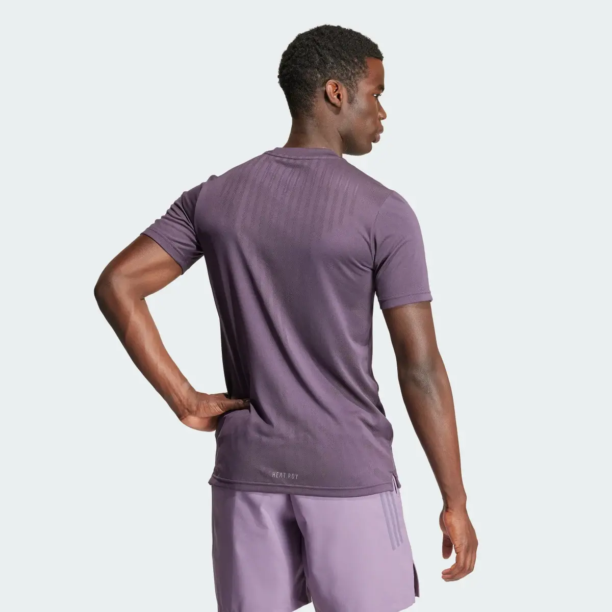 Adidas HIIT Airchill Workout Tee. 3