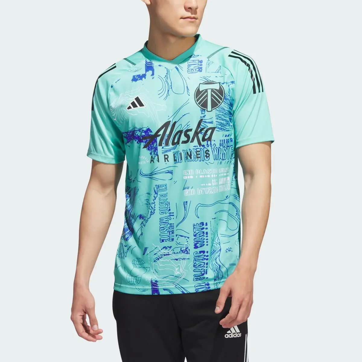 Adidas Portland Timbers One Planet Jersey. 1