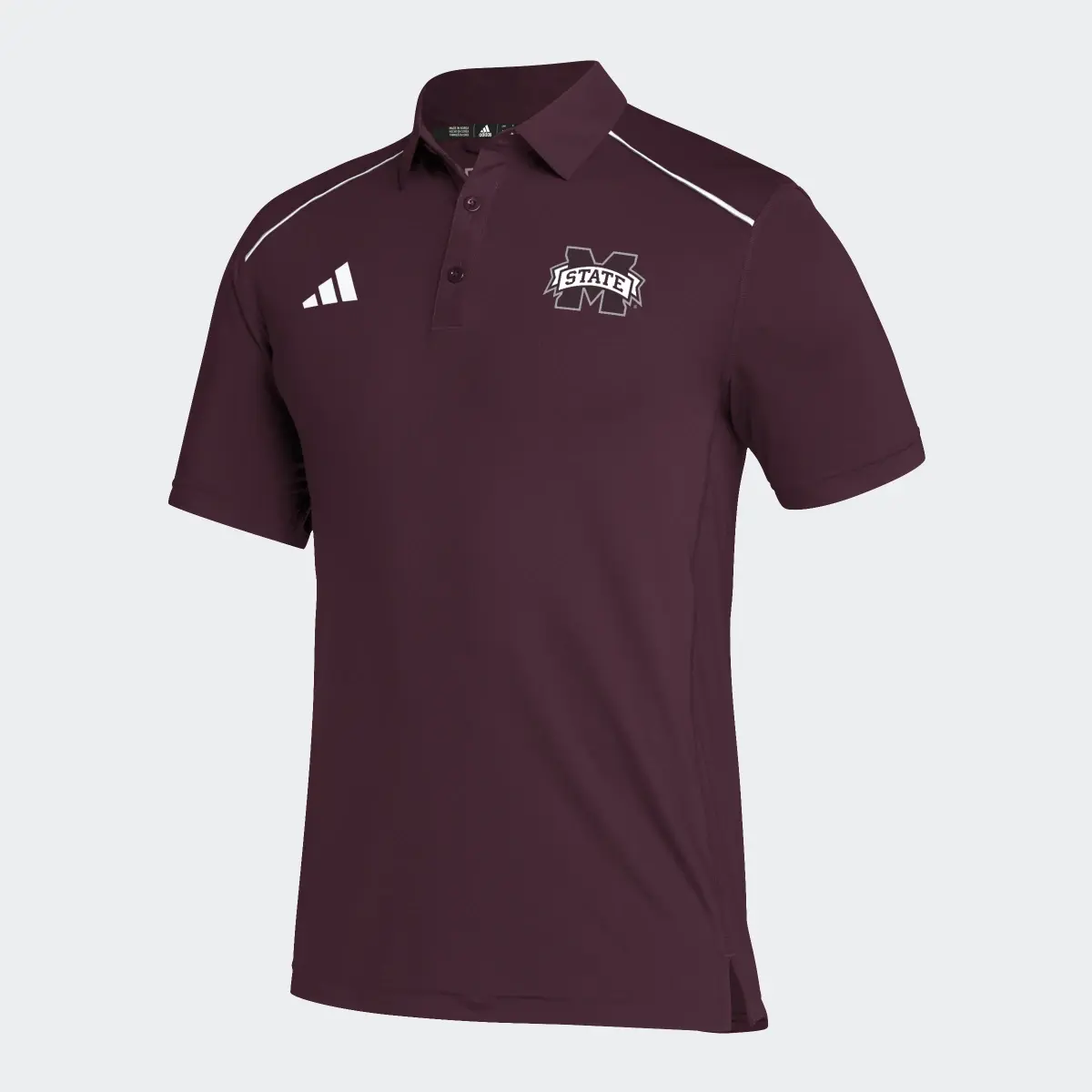 Adidas Mississippi State Classic Polo Shirt. 1