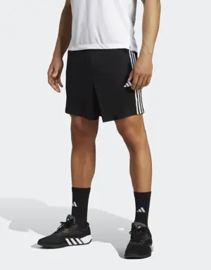 Adidas Short d'entraînement en piqué Train Essentials 3-Stripes