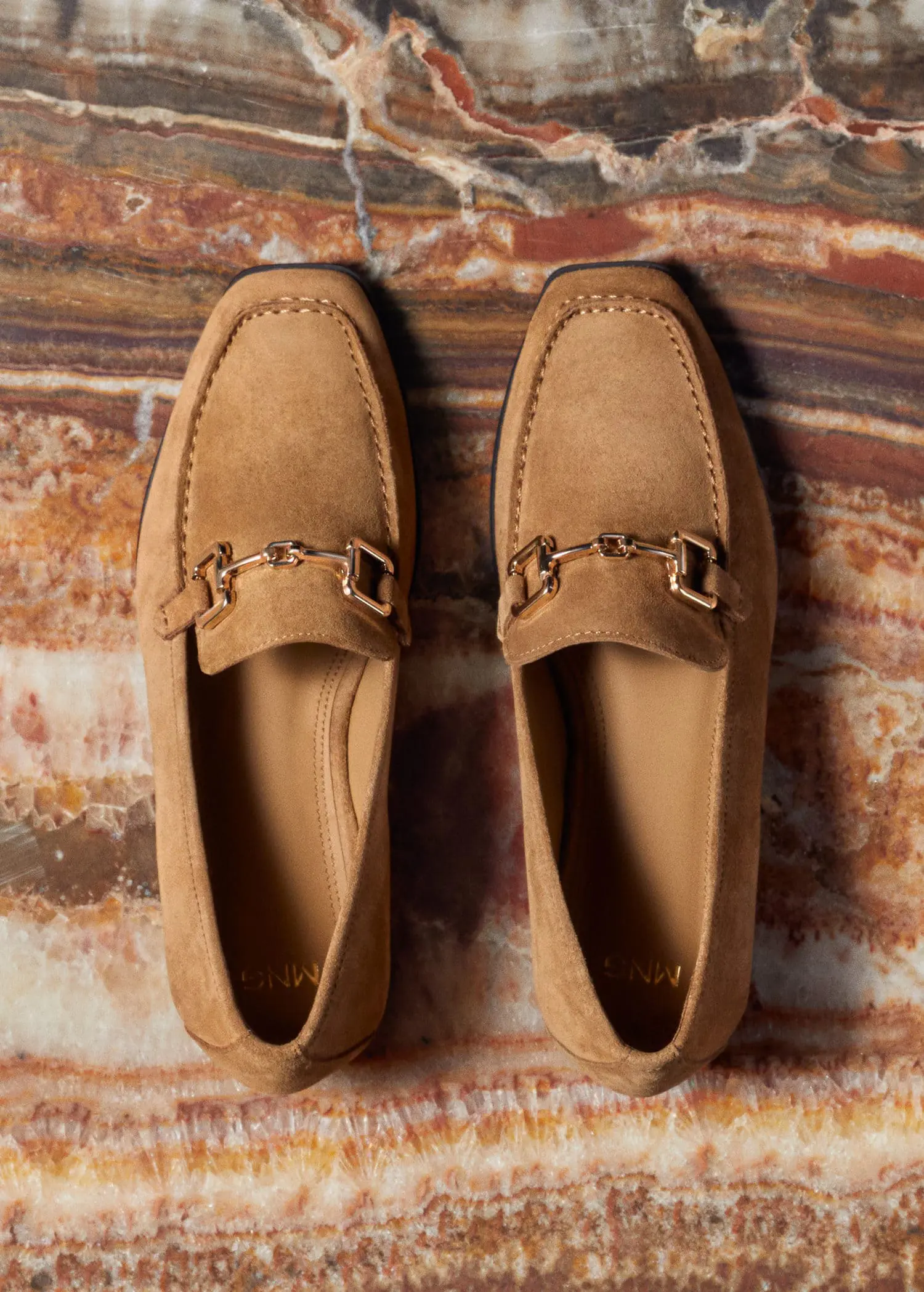 Mango Suede leather moccasin. 1