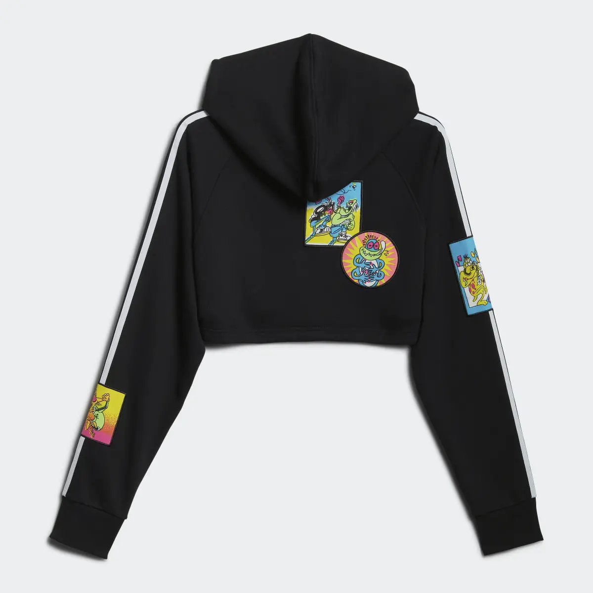 Adidas Jeremy Scott Crop Hoodie. 3