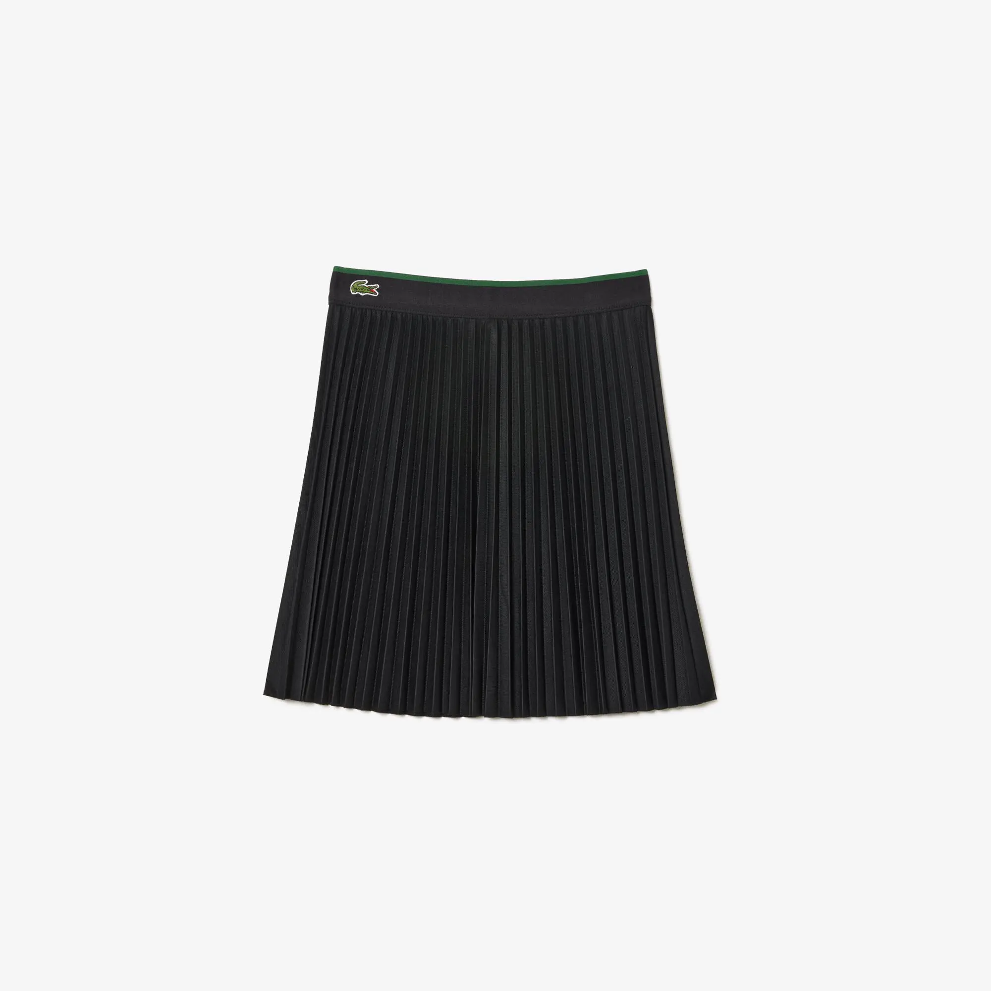 Lacoste Short Pleated Elastic Waist Skirt. 2