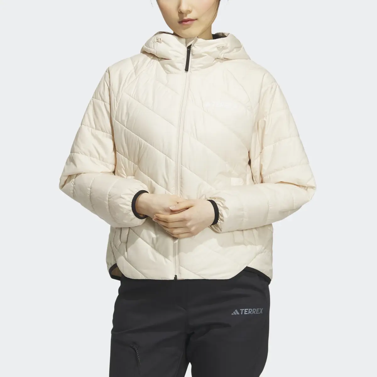 Adidas Lightweight Padded Jacke. 1