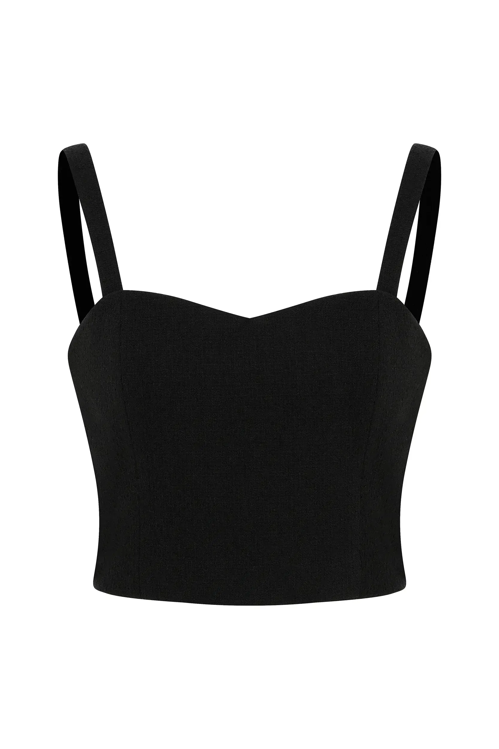 Roman Luxe Strap Black Top - 2 / PINK. 1