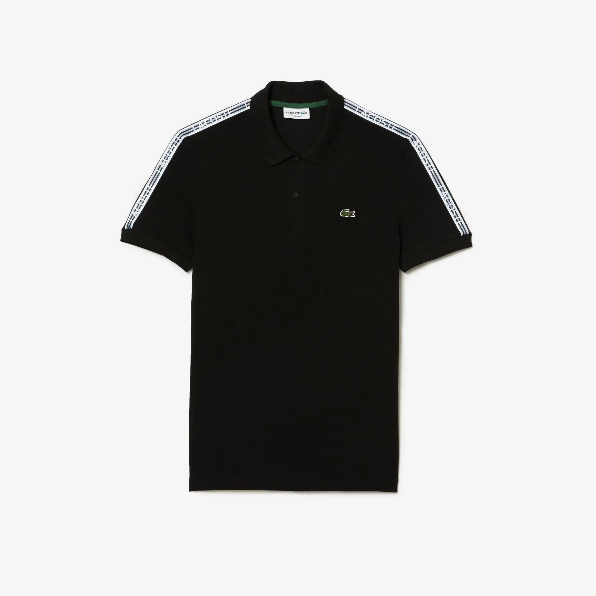 Lacoste Herren LACOSTE Poloshirt aus Piqué mit Logostreifen. 2