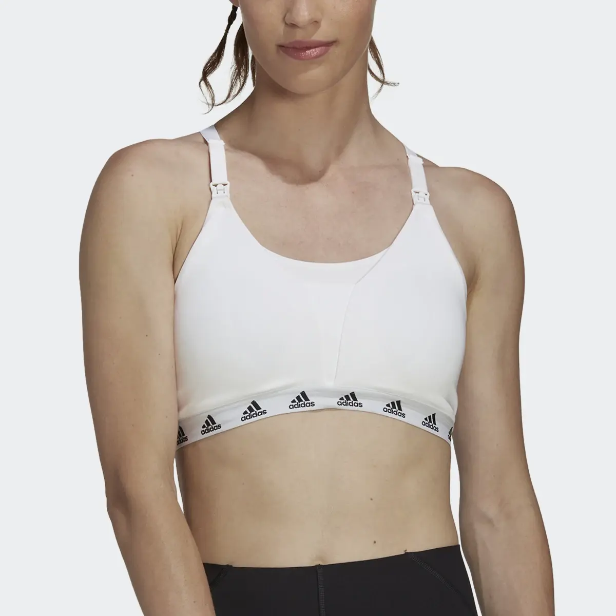 Adidas Grow Positivity Everyday Light Support Nursing Bra. 1