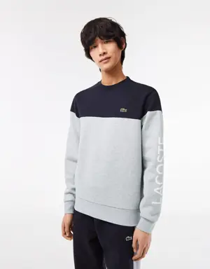 Men’s Lacoste Classic Colourblock Branded Sweatshirt
