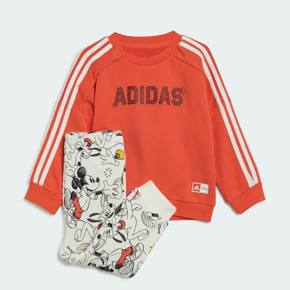 Adidas Ensemble sweat-shirt ras-du-cou et pantalon sportswear Mickey Mouse adidas x Disney. 1