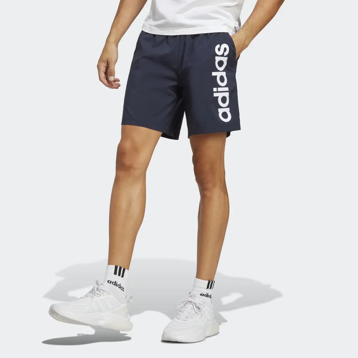Adidas AEROREADY Essentials Chelsea Linear Logo Shorts. 1