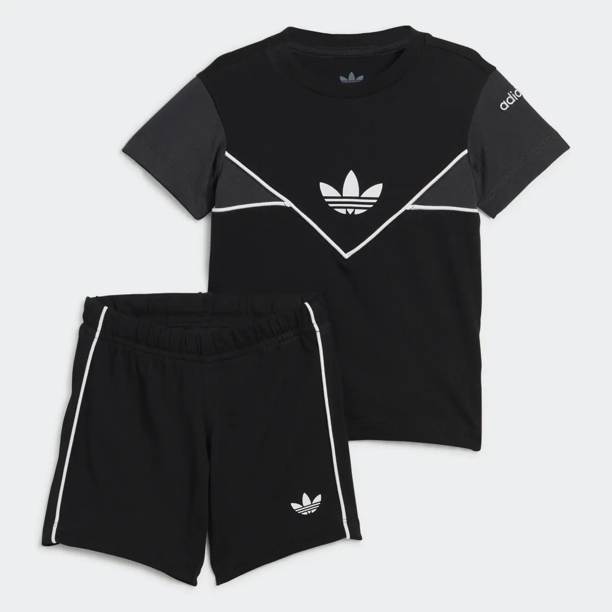 Adidas Adicolor Shorts and Tee Set. 2