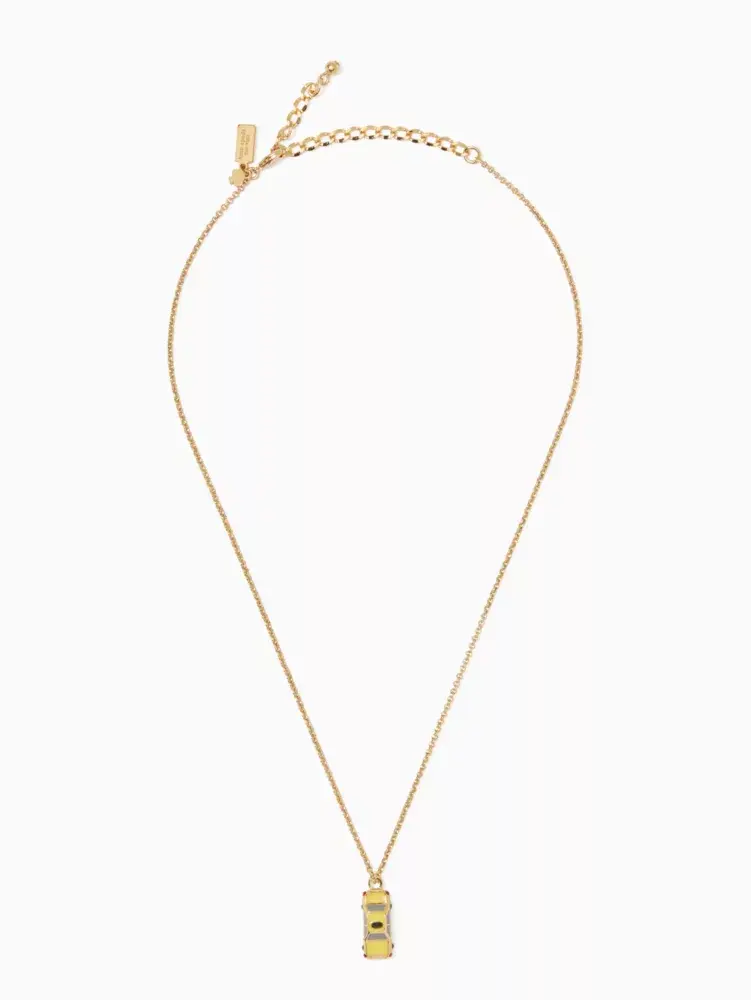 Kate Spade Ma Cherie Taxi Mini Pendant. 3