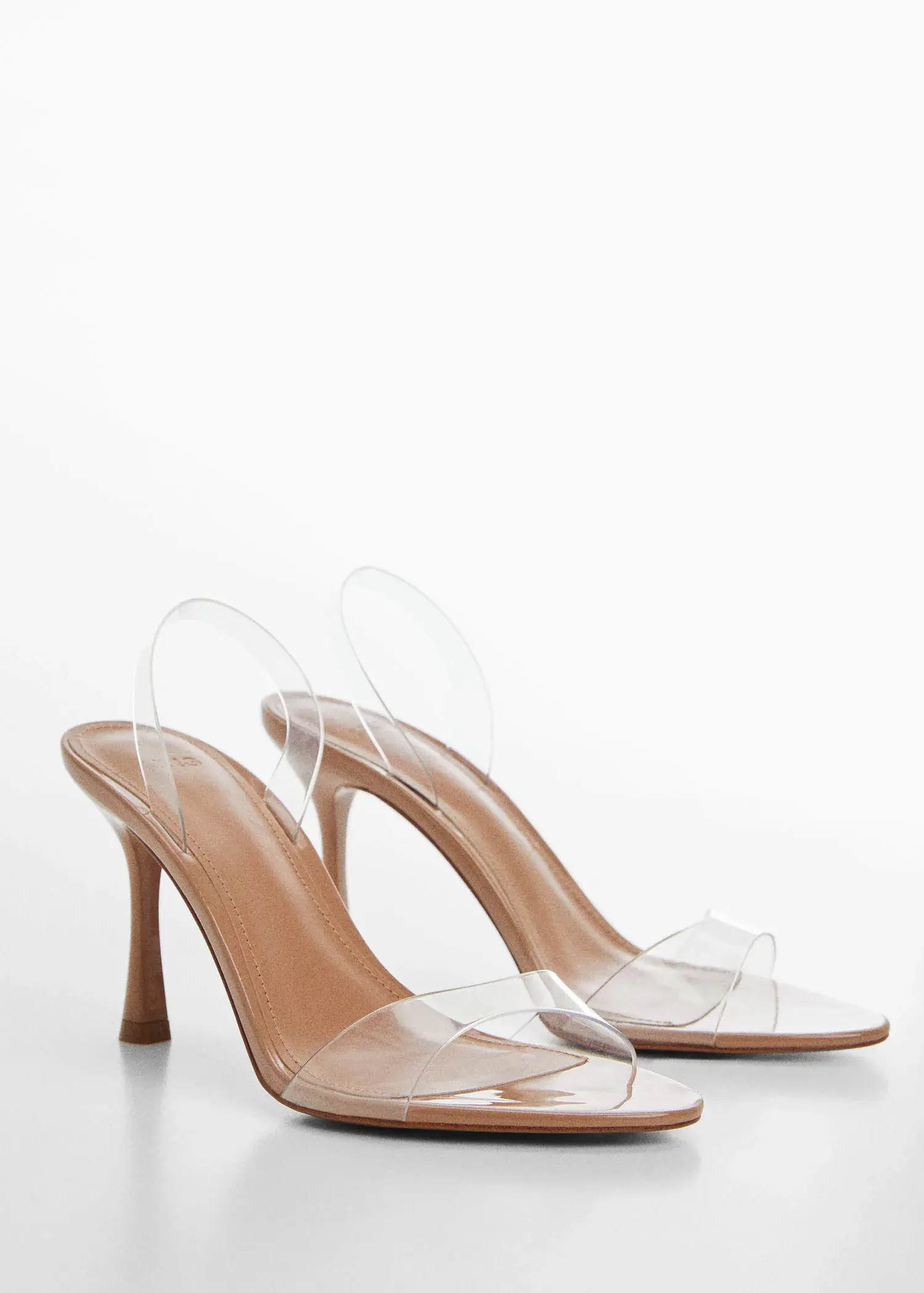 Mango See-through straps sandals. 2