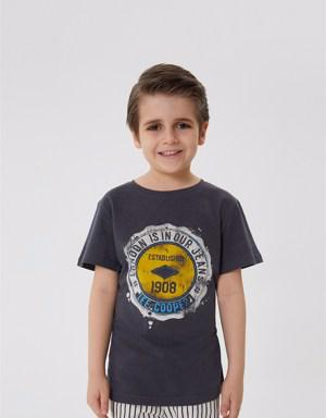 Riley Erkek Çocuk T-Shirt Antrasit