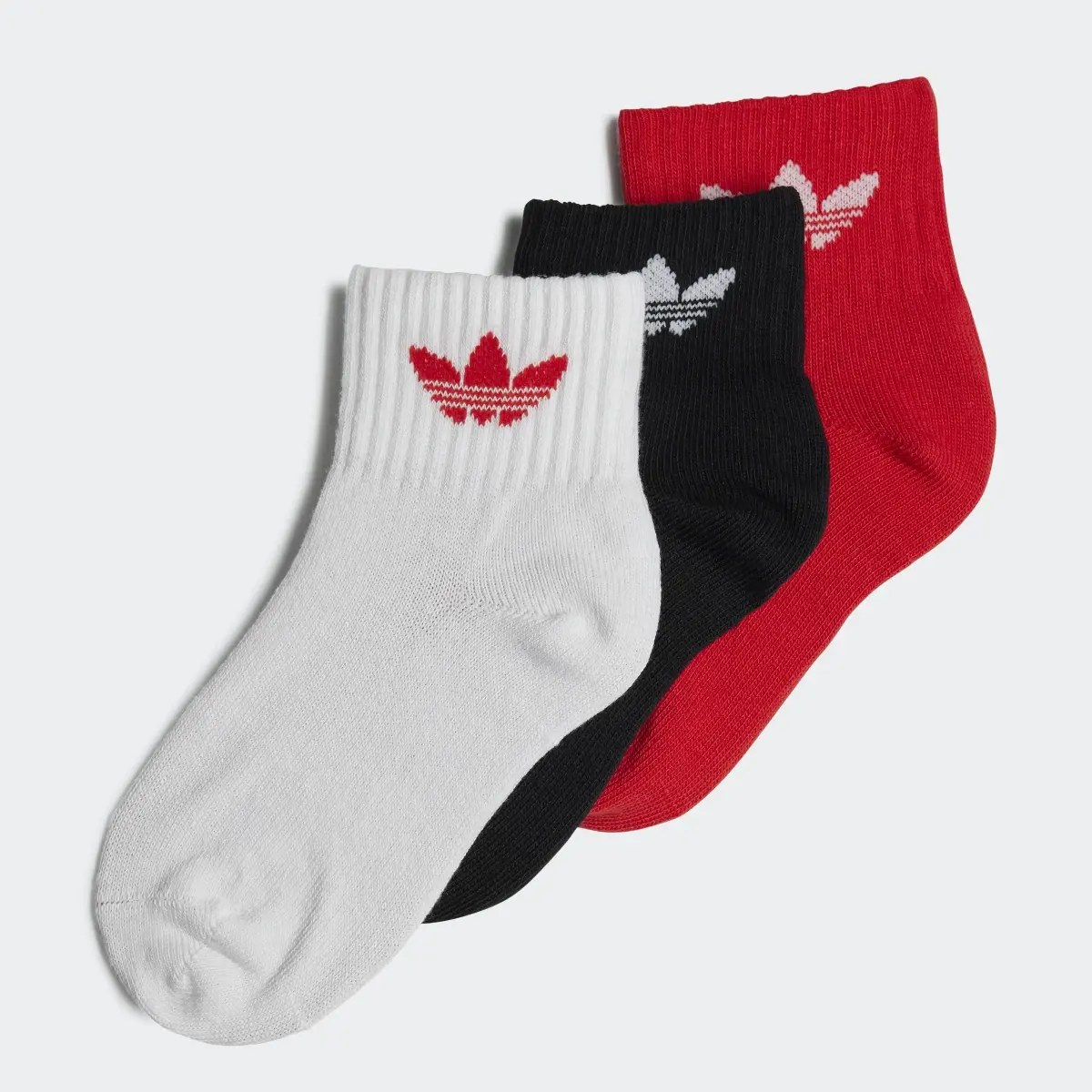 Adidas Mid-Ankle Socken, 3 Paar. 1