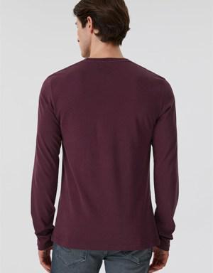 Lee Cooper Renzo Erkek O Yaka Uzun Kol T-Shirt Lacivert. 3 Lee Cooper Renzo Erkek O Yaka Uzun Kol T-Shirt Lacivert. 3