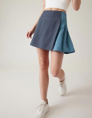 Fairway Pleated Skort blue