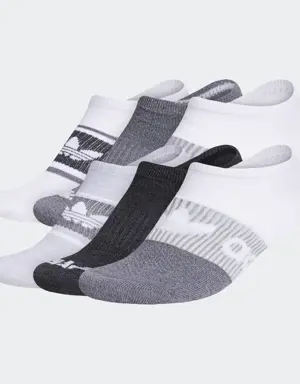 Gradient Superlite No-Show Socks 6 Pairs