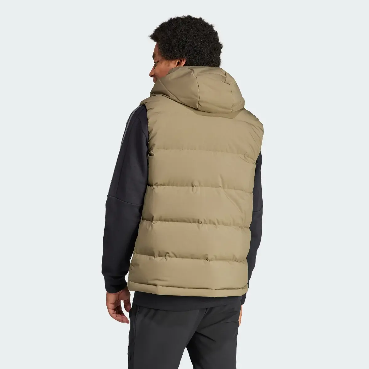 Adidas Helionic Hooded Down Vest. 3
