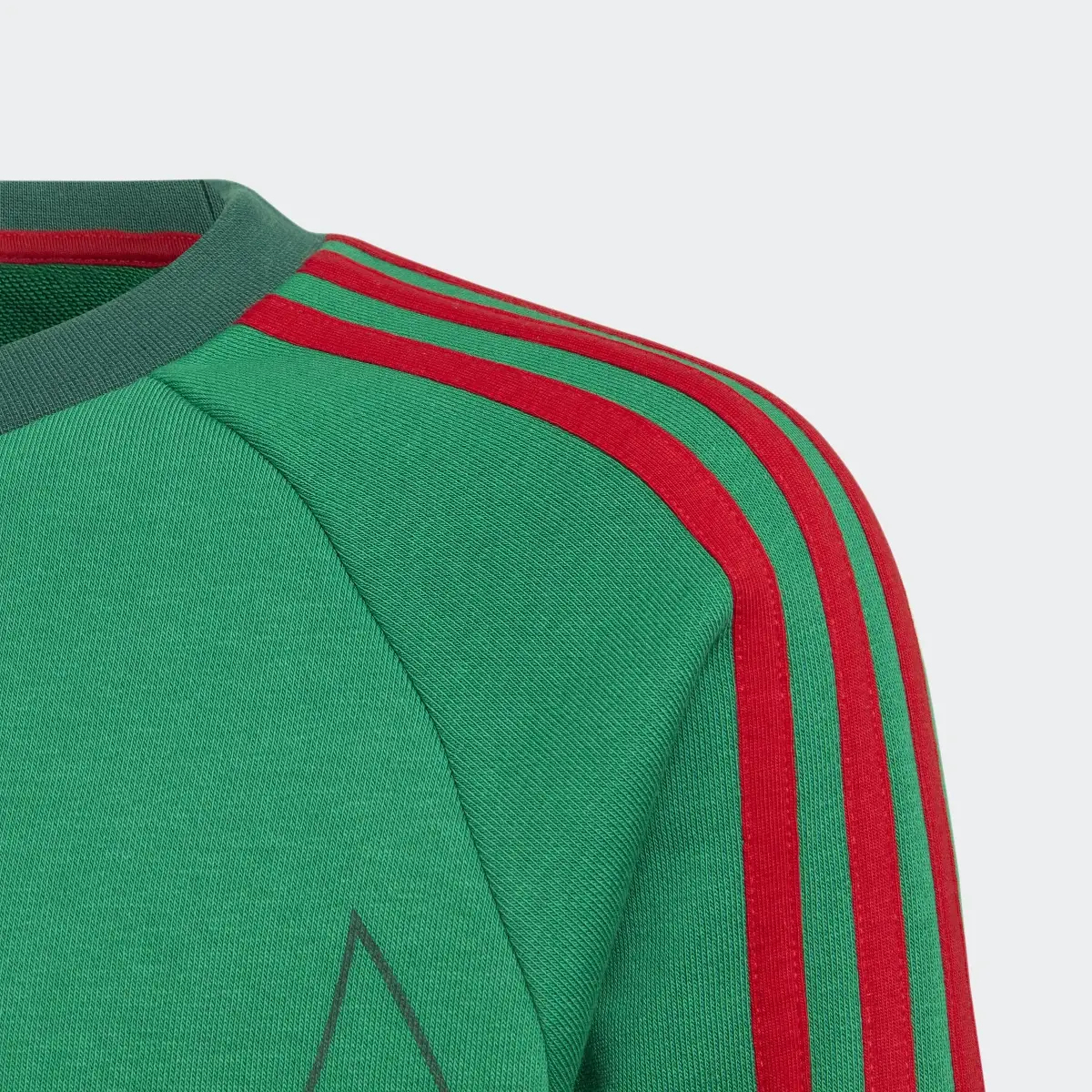 Adidas Sudadera Selección Nacional de México Cuello Redondo. 3