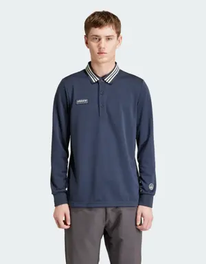 Adidas Long Sleeve Polo Shirt T-Shirt. 2 Adidas Long Sleeve Polo Shirt T-Shirt. 2