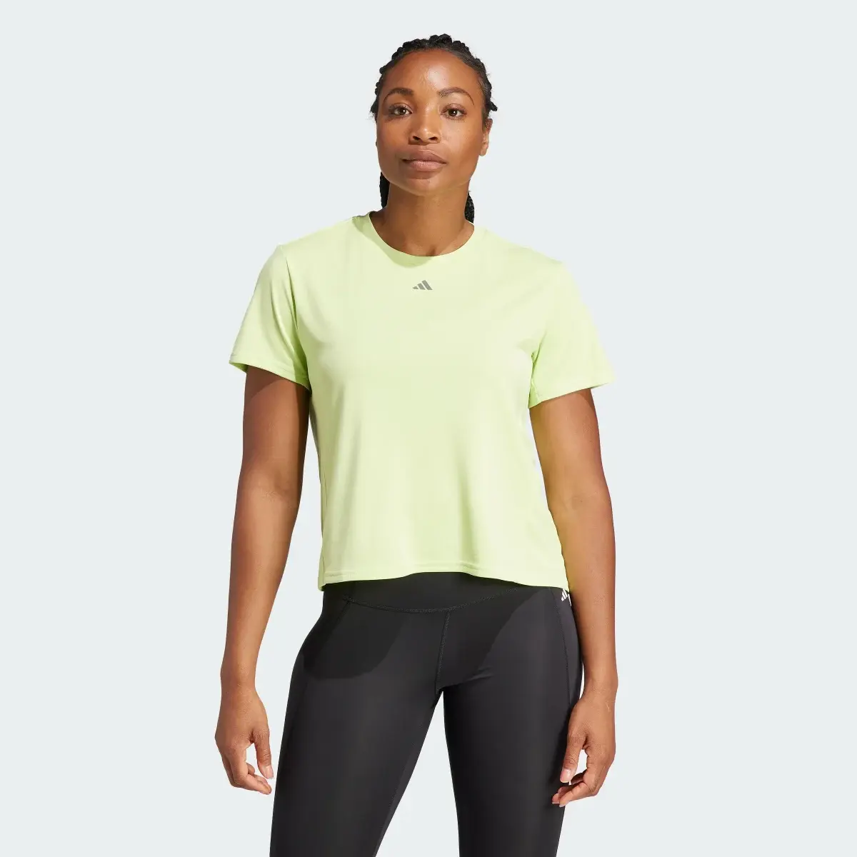 Adidas HIIT HEAT.RDY Sweat-Conceal Training T-Shirt. 2