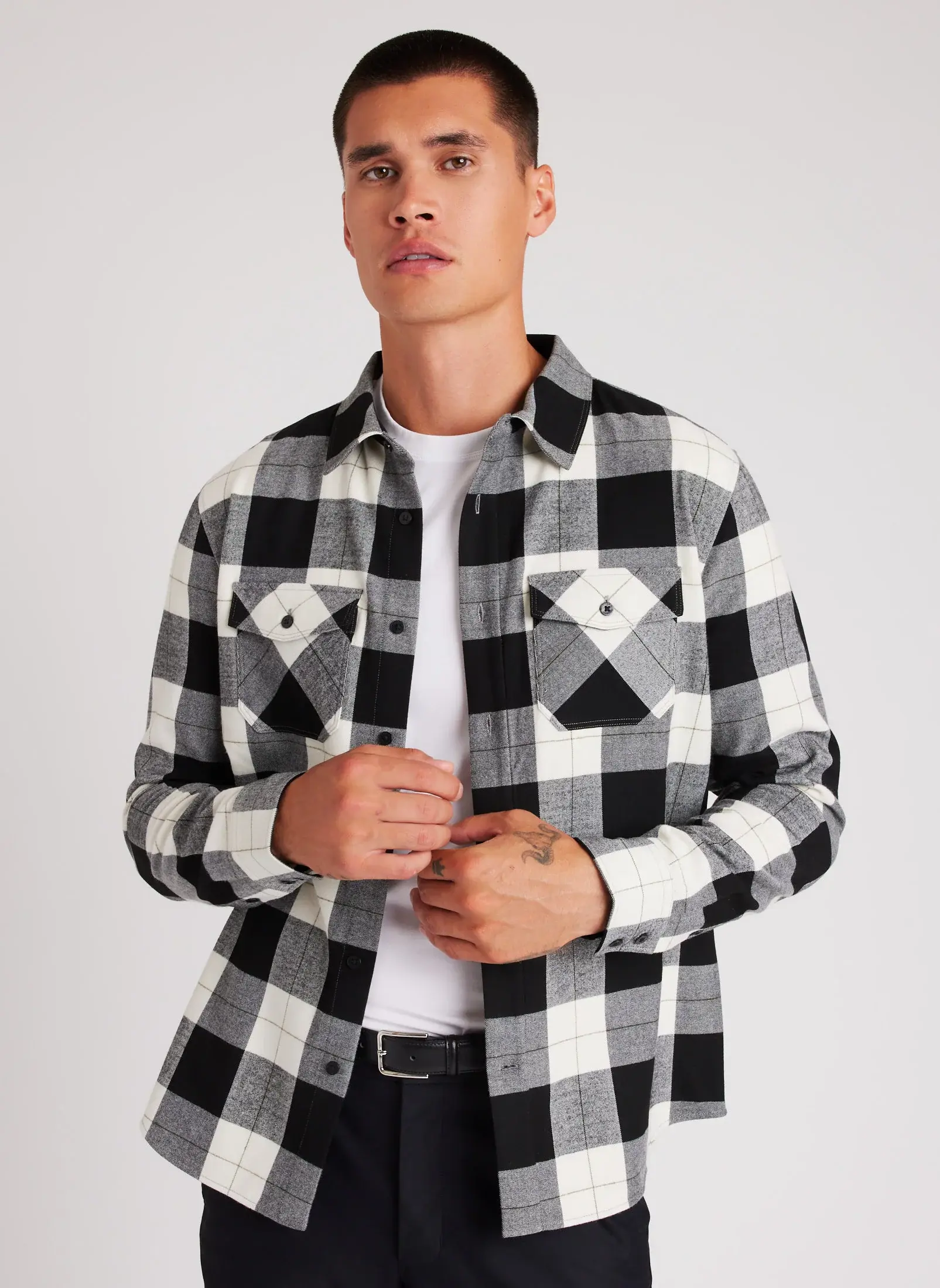 Kit And Ace Classic Flannel Shirt. 1