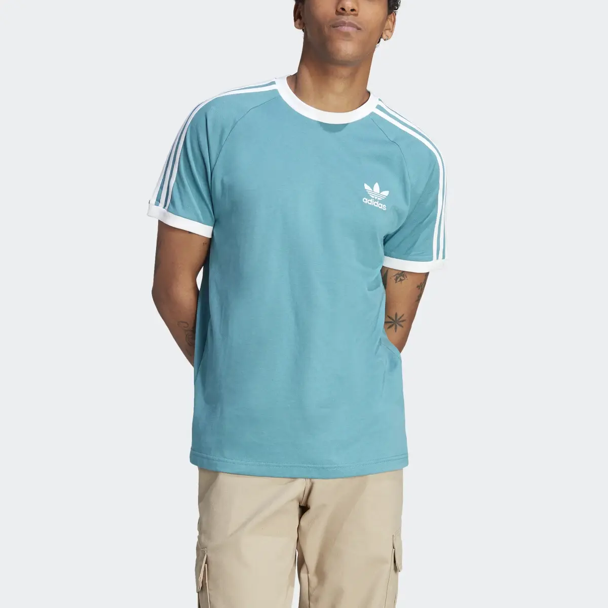 Adidas Playera Adicolor Classics 3 Franjas. 1