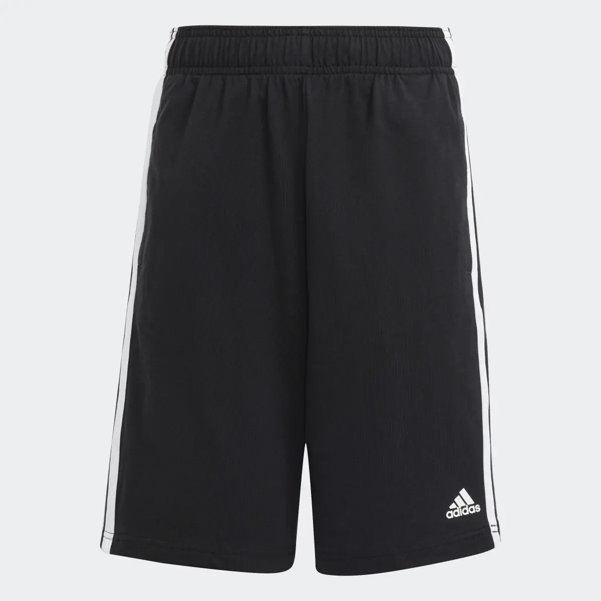 Adidas Essentials 3-Stripes Knit Shorts. 3