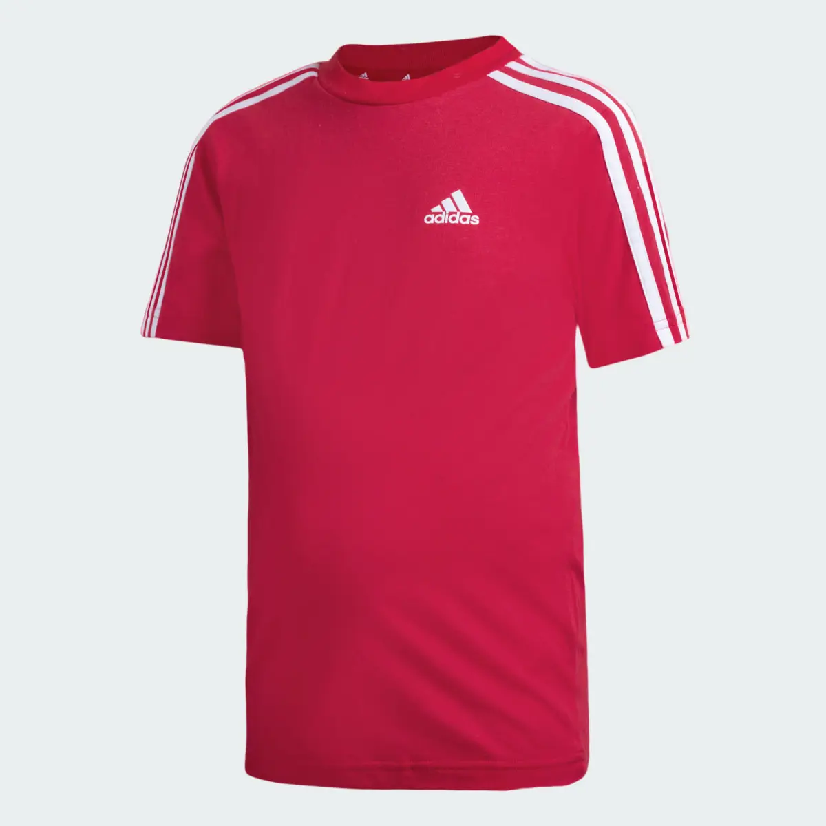 Adidas Essentials 3-Stripes Cotton Tee. 1