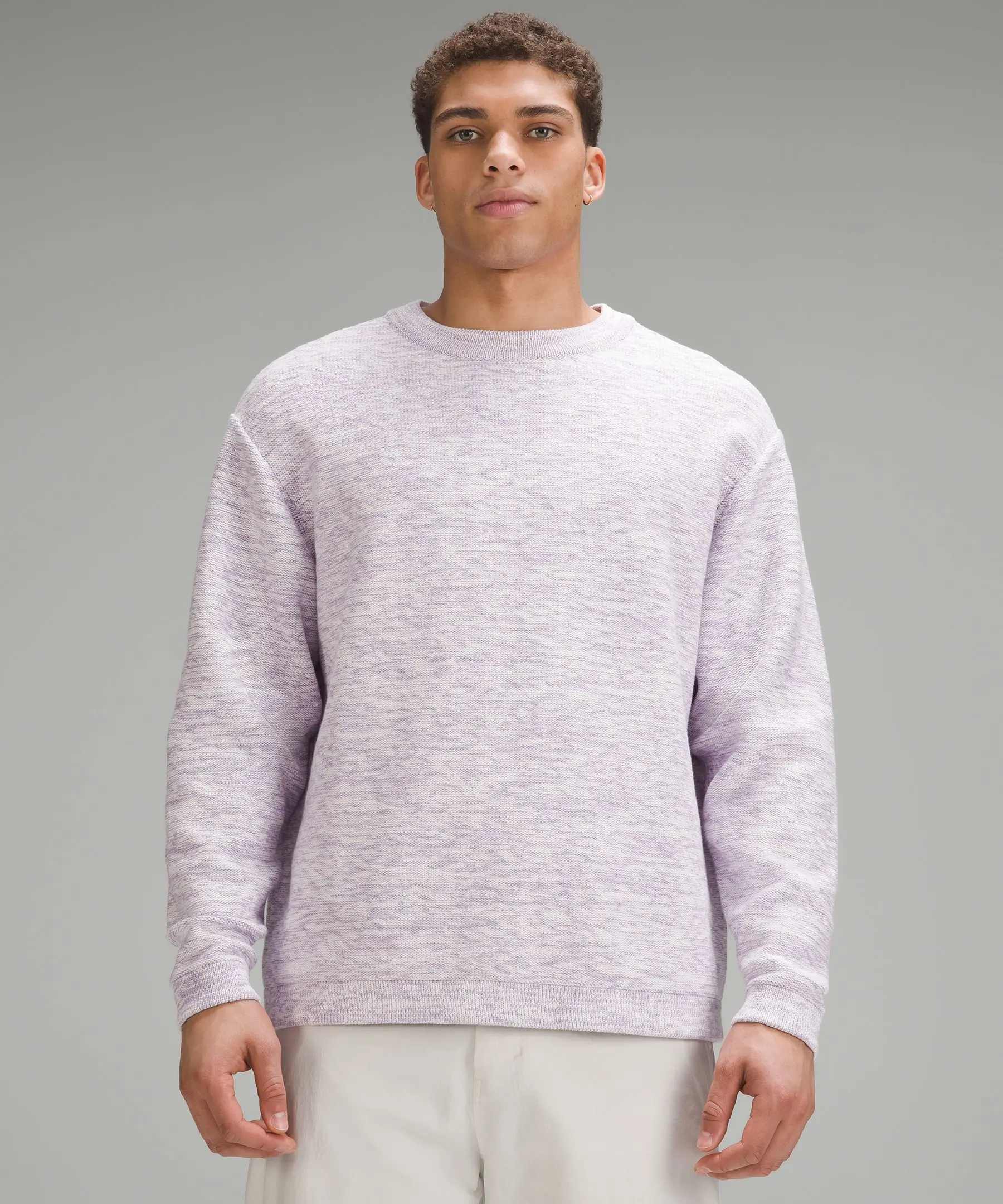 Lululemon Relaxed-Fit Crewneck Knit Sweater. 1